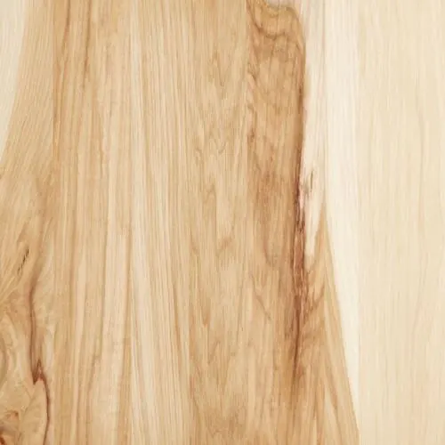 Hickory wood sample